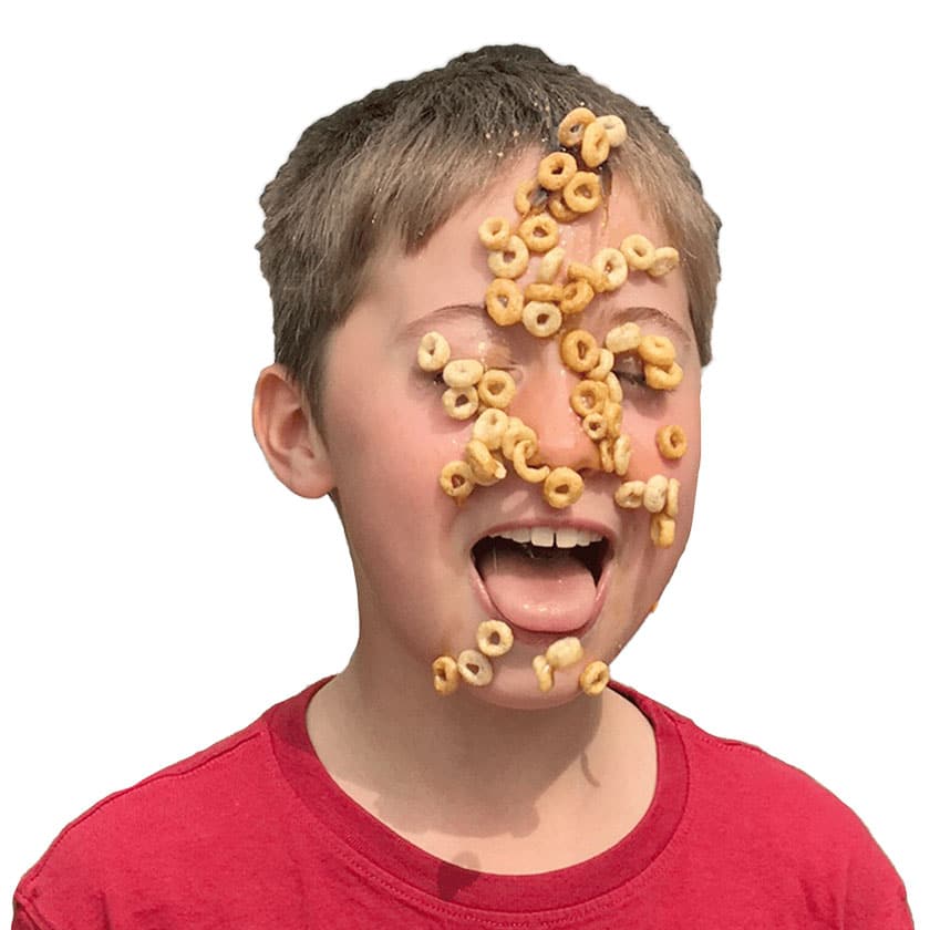 smiles and cheerios